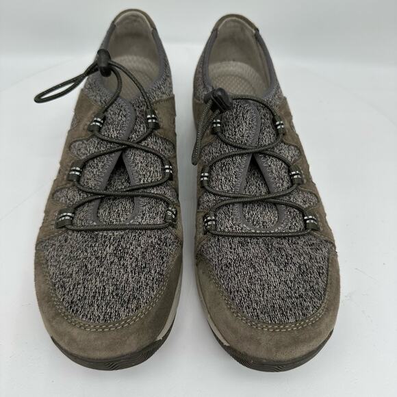 Dansko Holland Brown and Gray Drawstring Slip-On Comfort Sneakers Womens Sz 39 - Picture 6 of 15